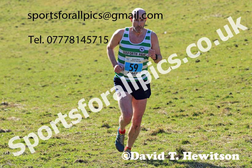 Senior and Masters Mens 2022 North Eastern Cross Country Relays, Farnley Farm, Peterlee.  Photo: David T. Hewitson/Sports for All Pics